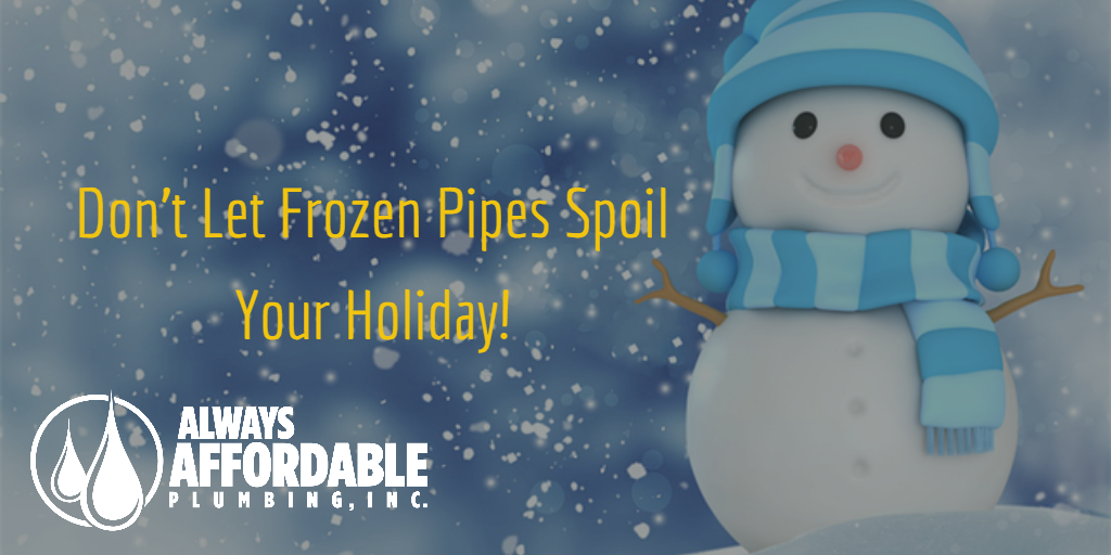 frozen pipe repair-Always Affordable Plumbing