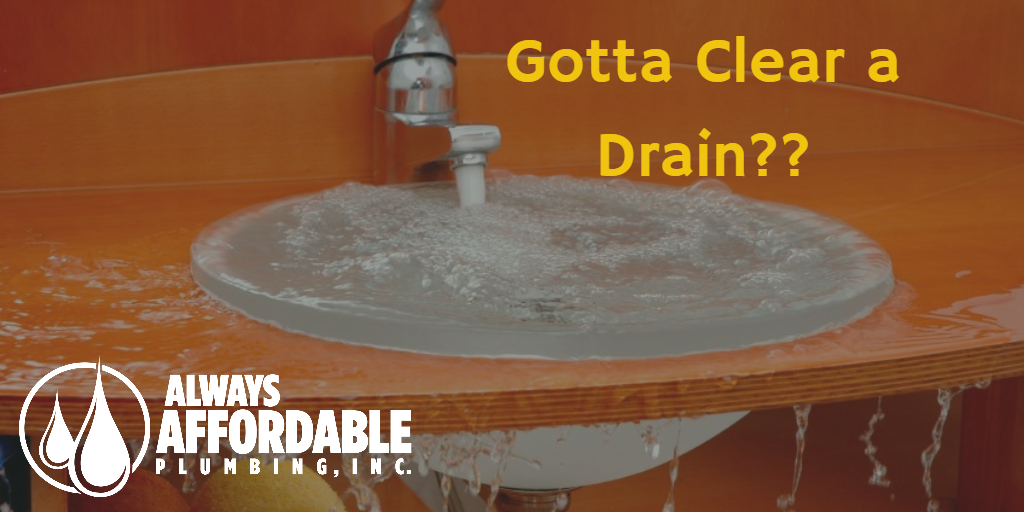 chemical drain cleaners-always affordable plumbing sacramento