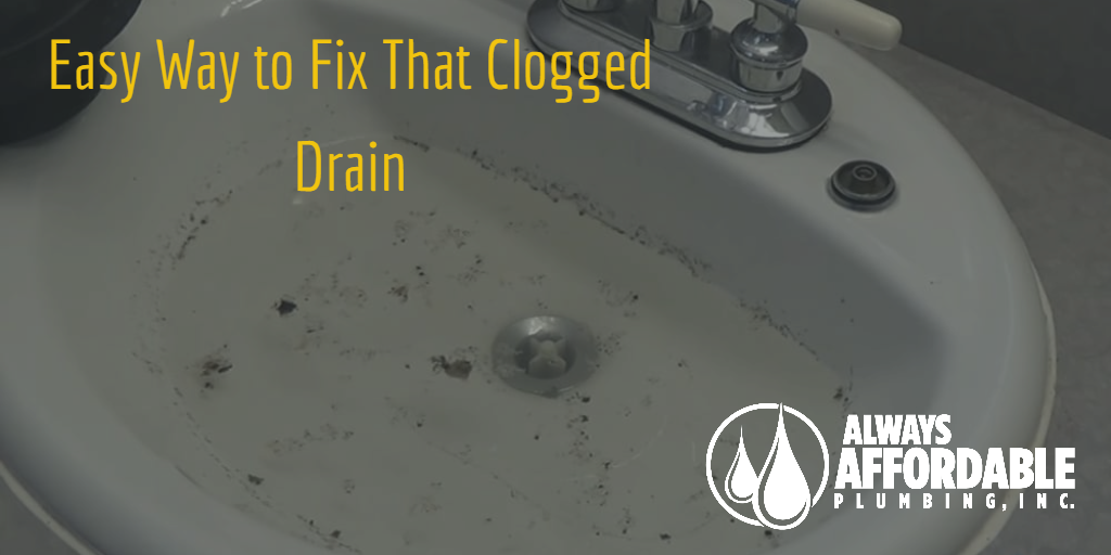 best way to clear slow bathroom sink drain