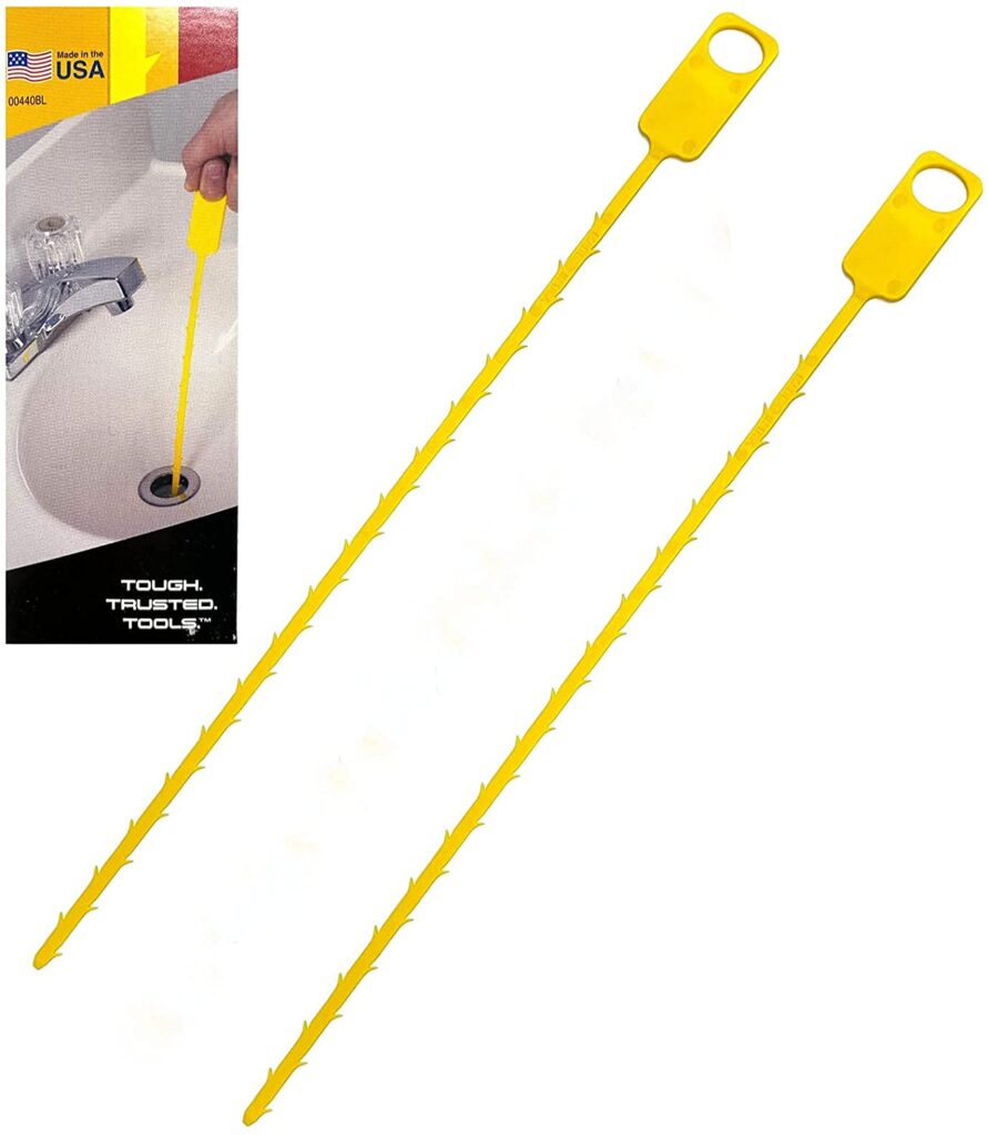 Zip-It drain cleaning tool