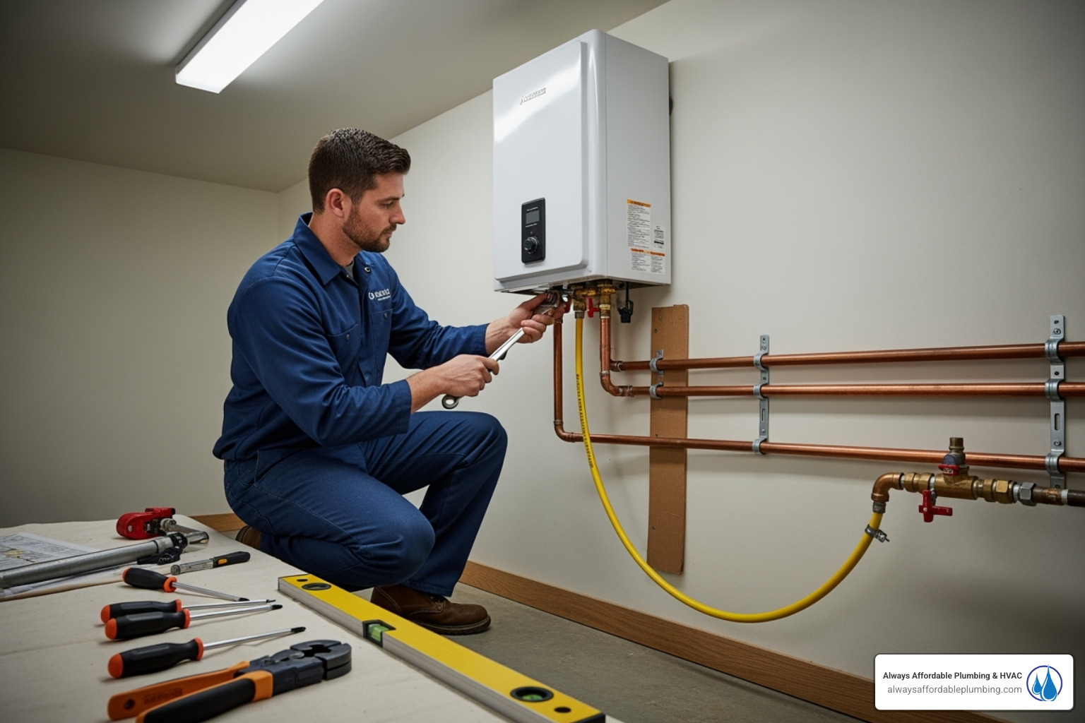 tankless water heater installation elk grove