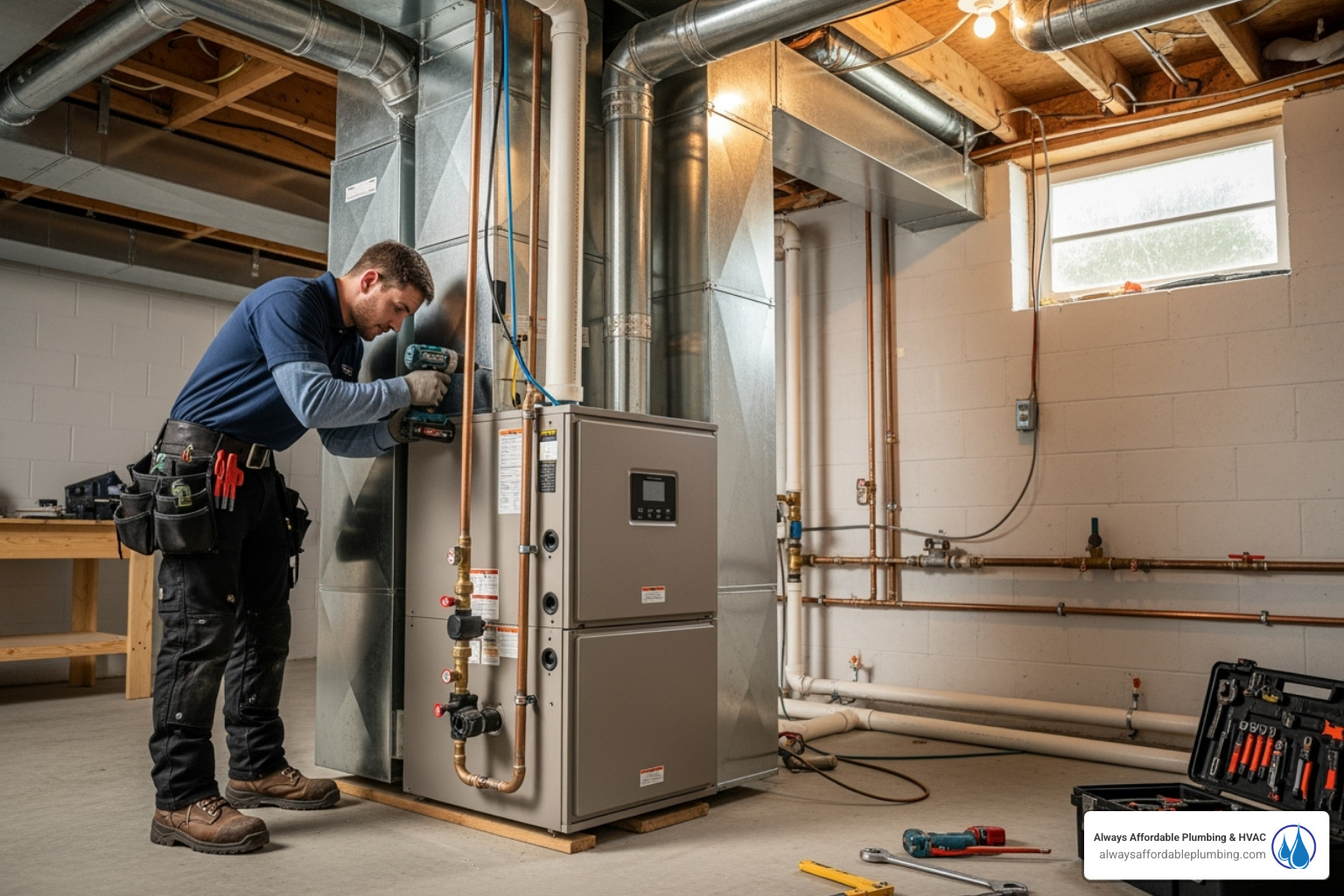 Heating system installation
